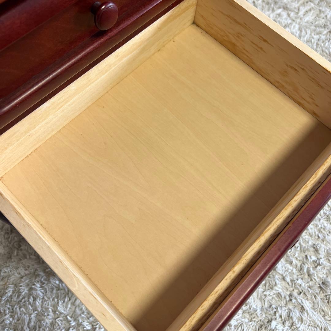 Karimoku カリモク チェスト オールド家具 引出し5段 収納 飾り棚