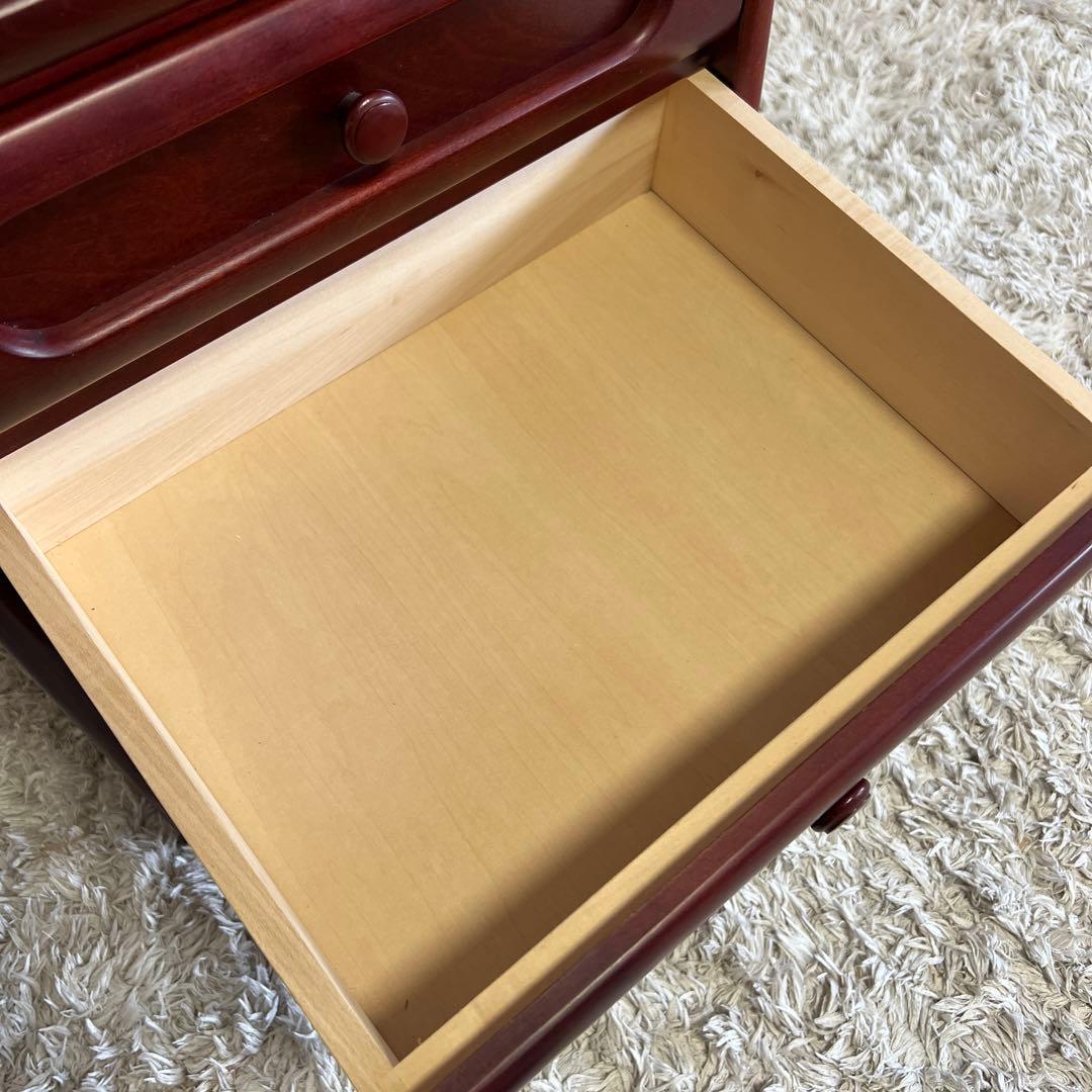 Karimoku カリモク チェスト オールド家具 引出し5段 収納 飾り棚