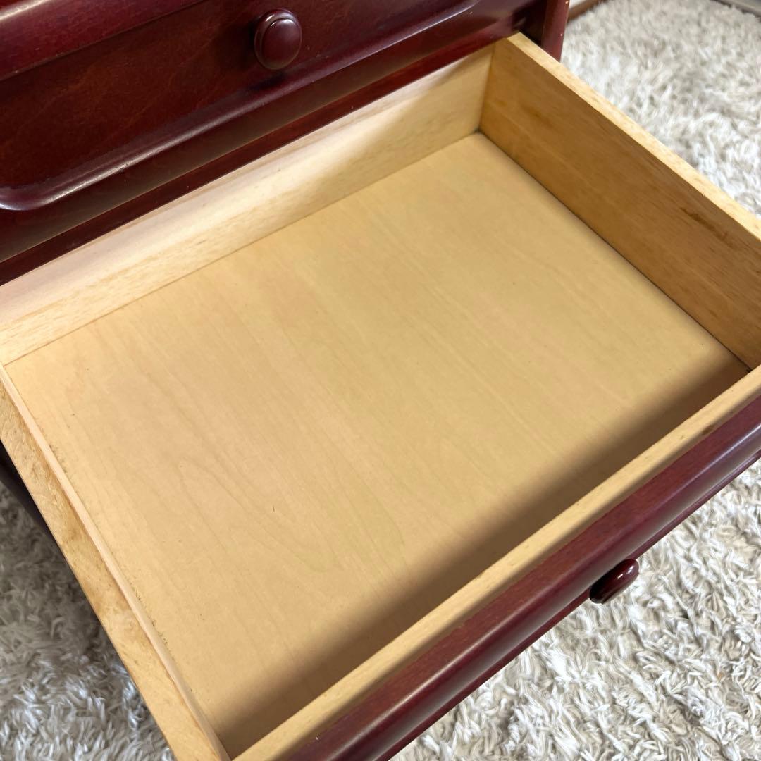 Karimoku カリモク チェスト オールド家具 引出し5段 収納 飾り棚