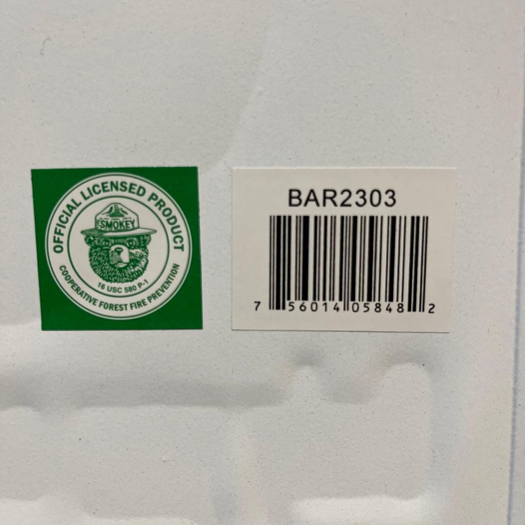 新品 アメリカ直輸入 スモーキーベア警告看板メタルサイン