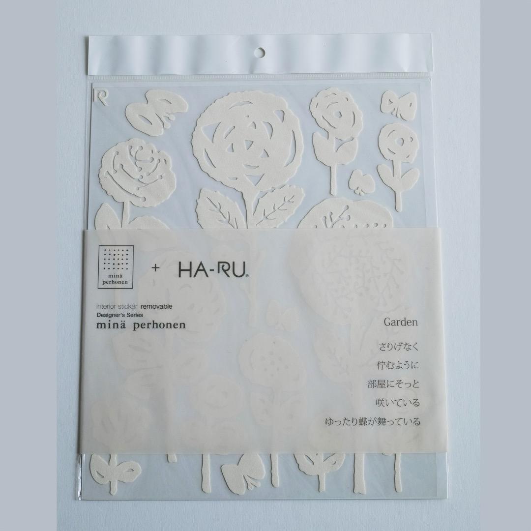 【mina perhonen × HA-RU】インテリアステッカー(2点セット)