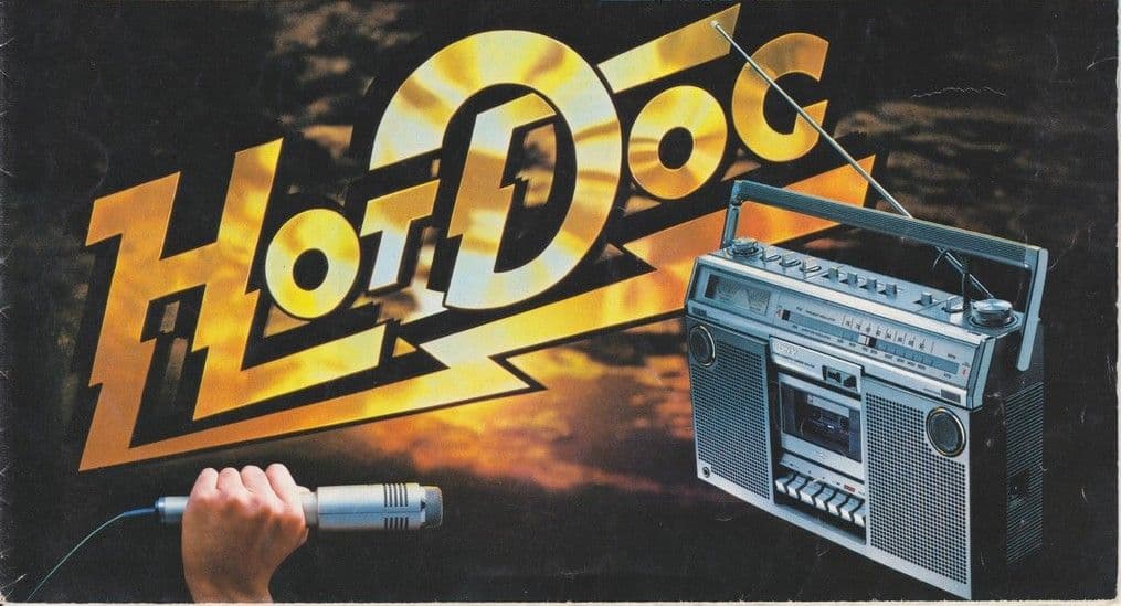 SONY　2BAND ステレオラジカセ　CFS-656（HOT DOG）
