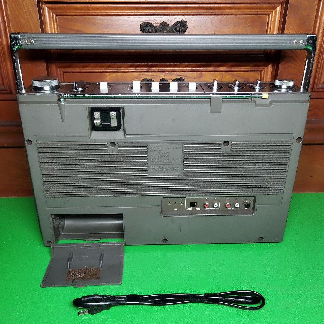 SONY　2BAND ステレオラジカセ　CFS-656（HOT DOG）