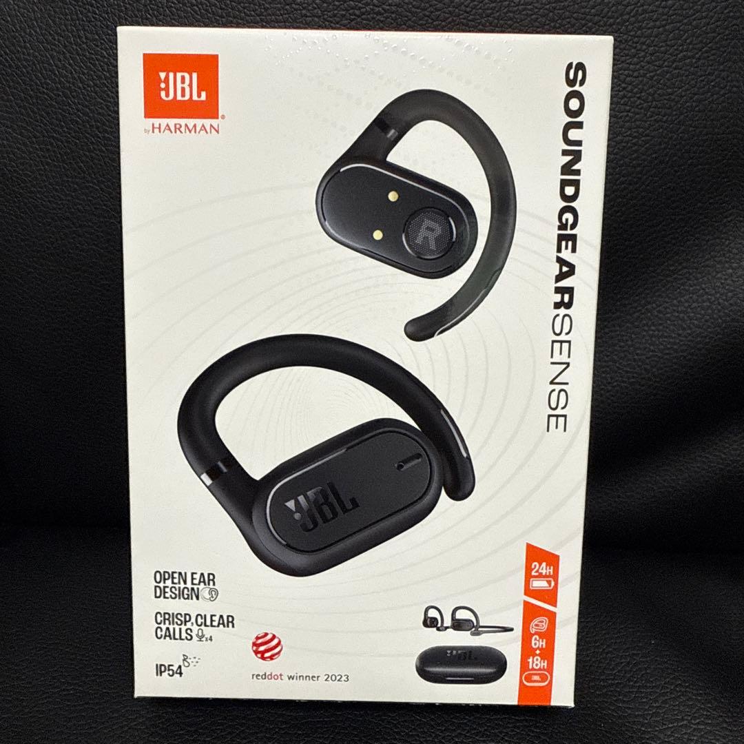 JBL ジェービーエル　サウンドギアセンス　ながら聴きイヤホン　ブラック