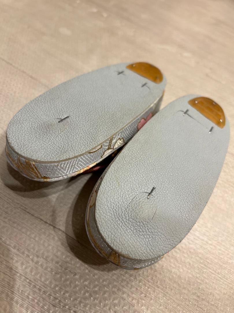 京越卸屋　七五三　3歳　着物　被布セット　くすみカラー　水色　淡青の風雅