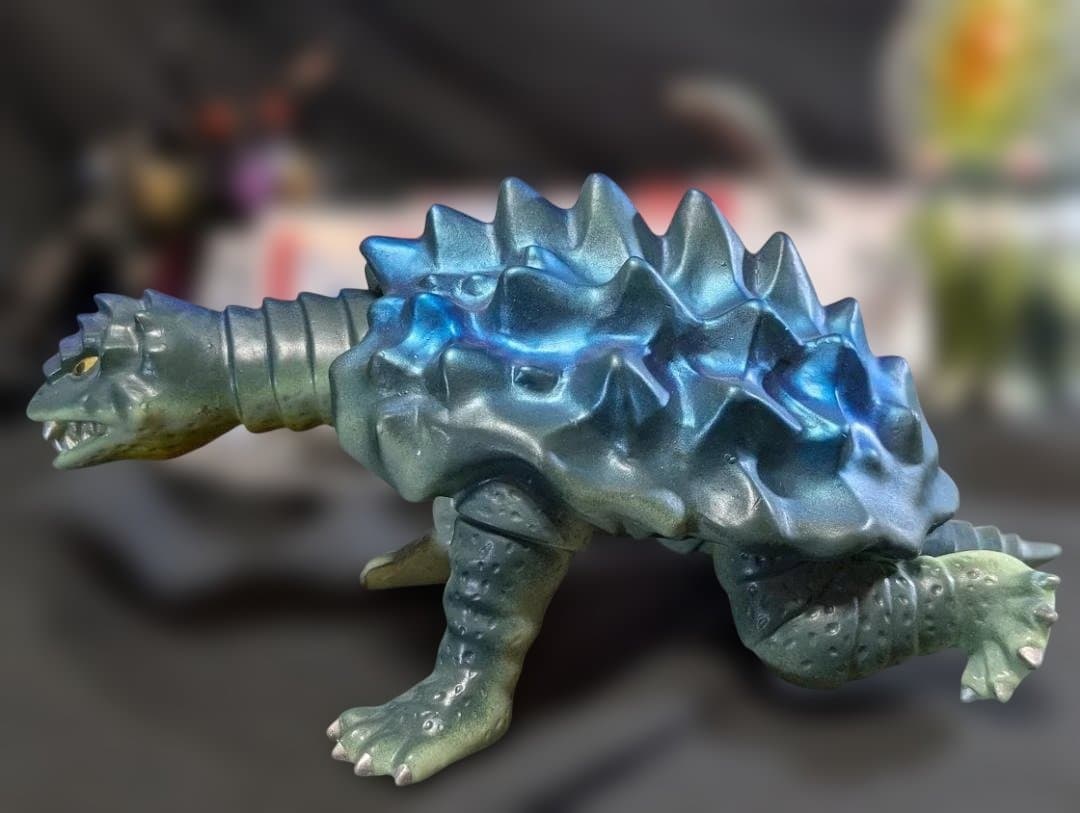 ゲゾラ・ガニメ・カメーバ 決戦！南海の大怪獣（マルサン）ソフビ３体セット