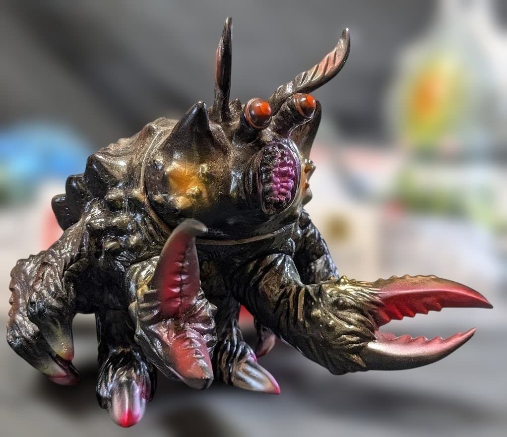 ゲゾラ・ガニメ・カメーバ 決戦！南海の大怪獣（マルサン）ソフビ３体セット