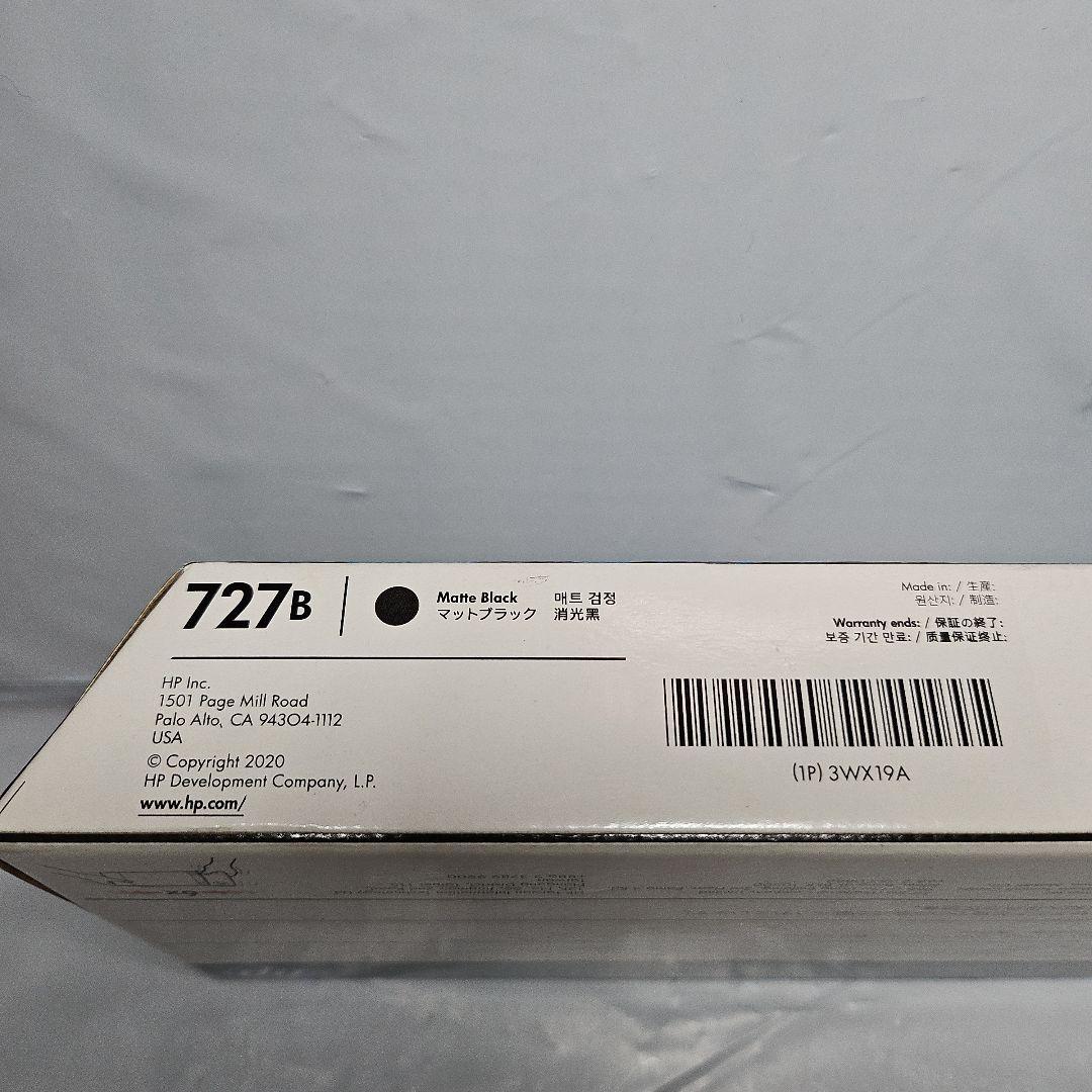 HP 3WX19A HP727Bインクカートリッジ マットブラック300ml