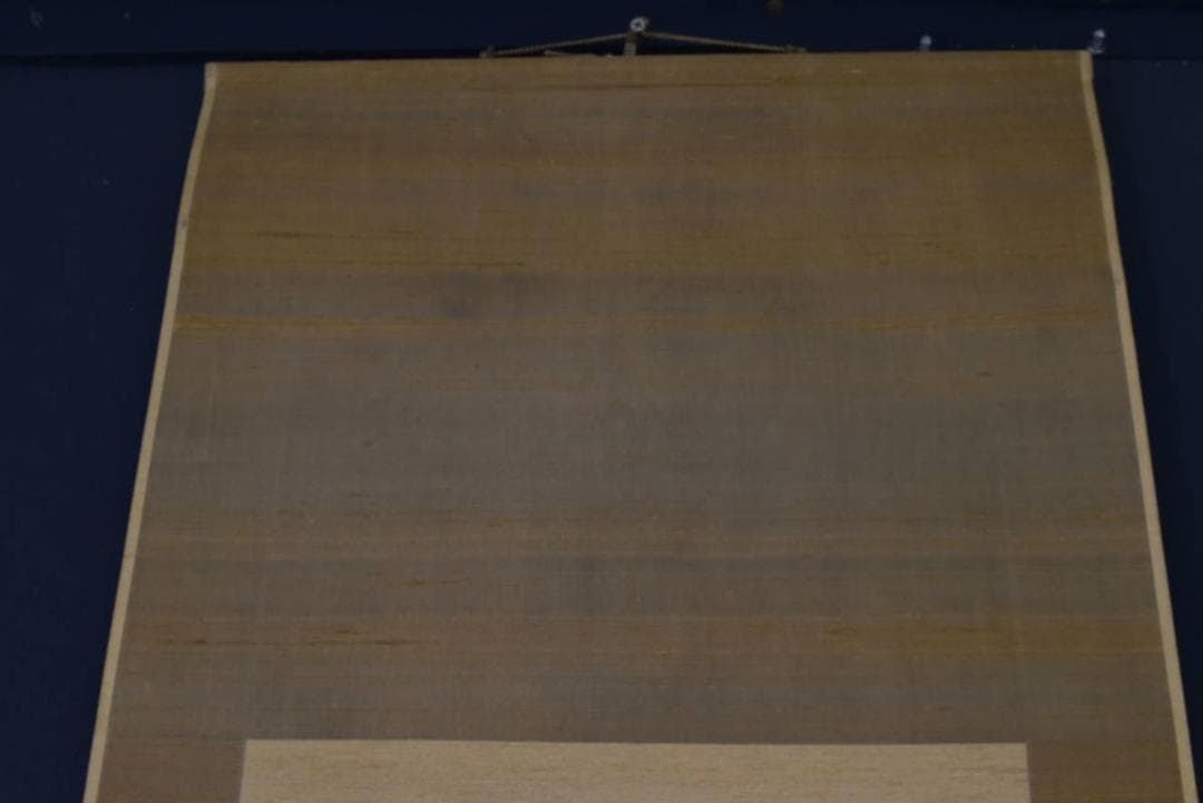 【真作】泰金石/達磨画賛/ダルマ画賛/掛軸☆宝船☆AA-946