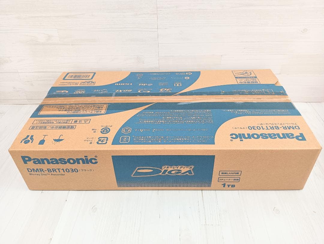 【未開封】Panasonic DMR-BRT1030 4K ブルーレイレコーダー