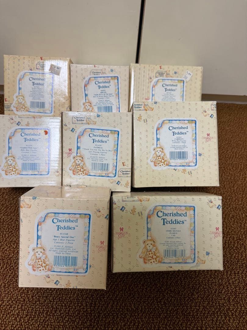 Cherished Teddies チェリッシュド　テディーズ　8個セット