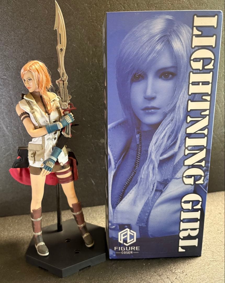 1/6 LIGHTNING GIRL FF13 ライトニング風　カスタム品