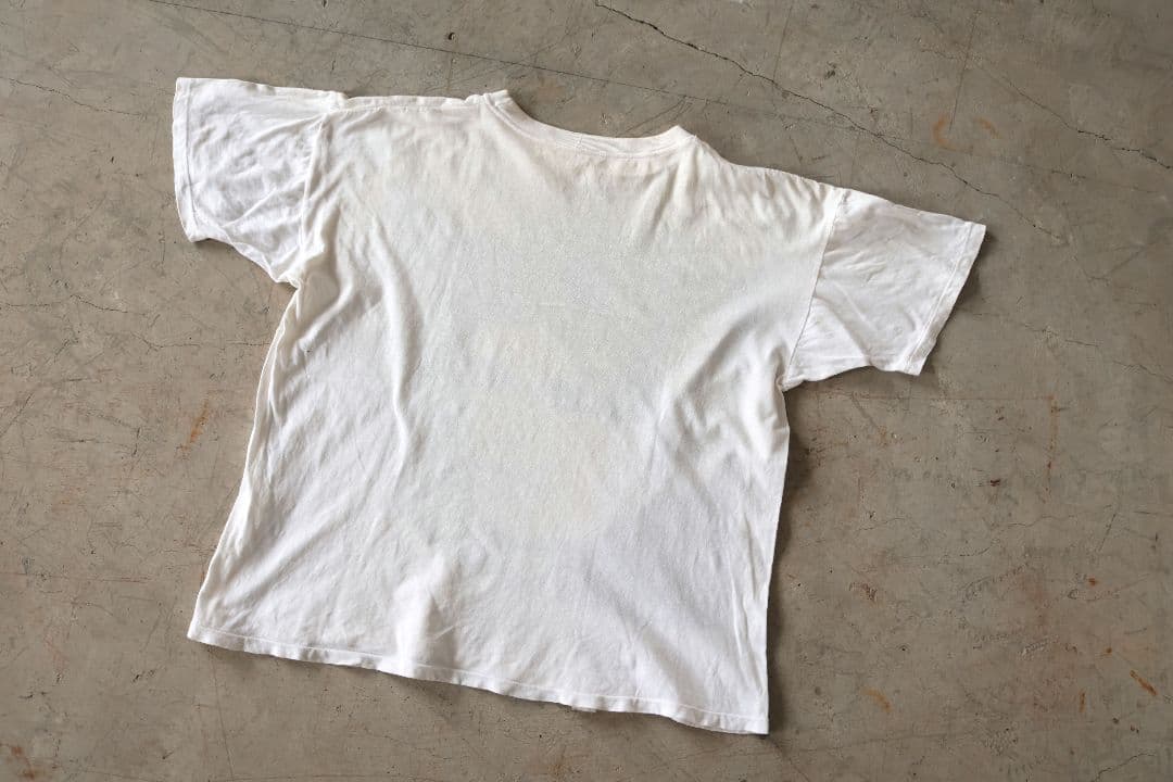 ヴィンテージ ローリングストーンズ キースリチャーズ フェイス顔 Tシャツ白