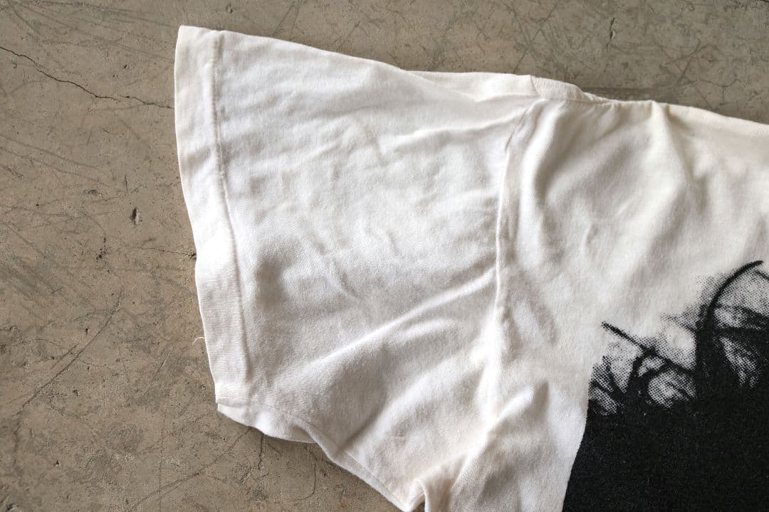 ヴィンテージ ローリングストーンズ キースリチャーズ フェイス顔 Tシャツ白