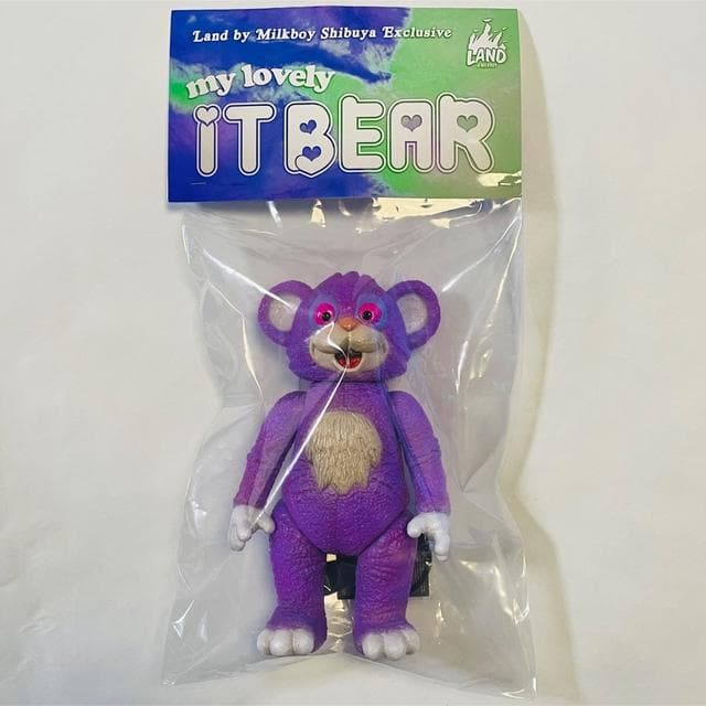 MILKBOYTOYS THE IT BEAR PURPLE 渋谷PARCO