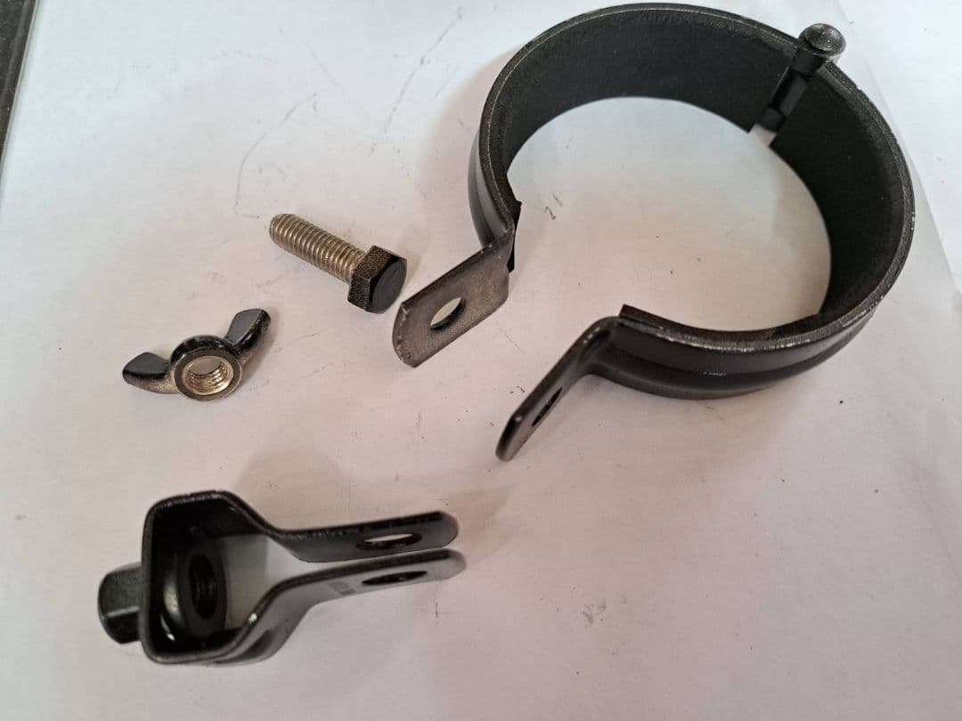 手作り　鉄枷　大小4個