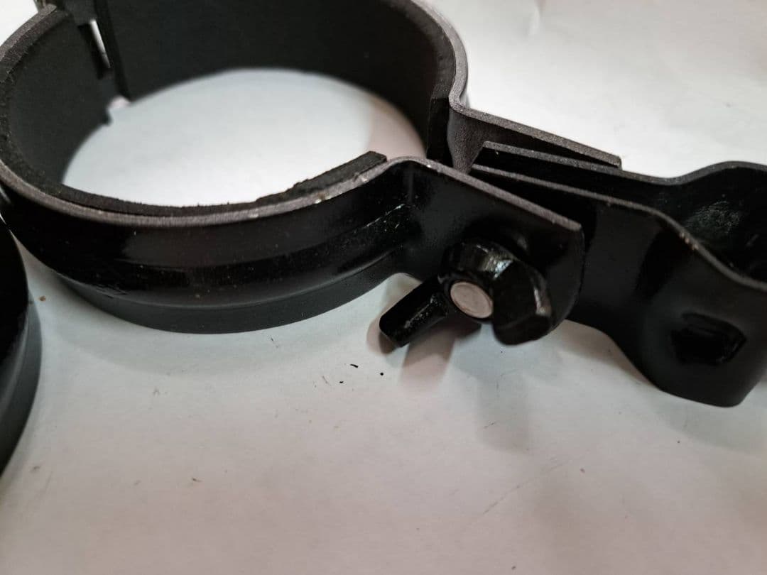 手作り　鉄枷　大小4個