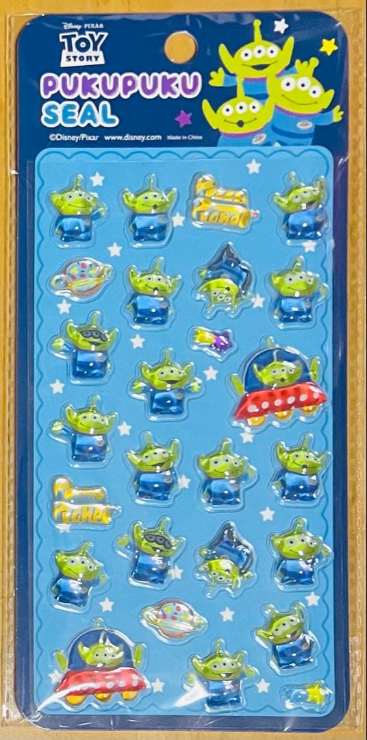 ディズニー　ぷくぷくシール　8種×3セット　まとめ売り