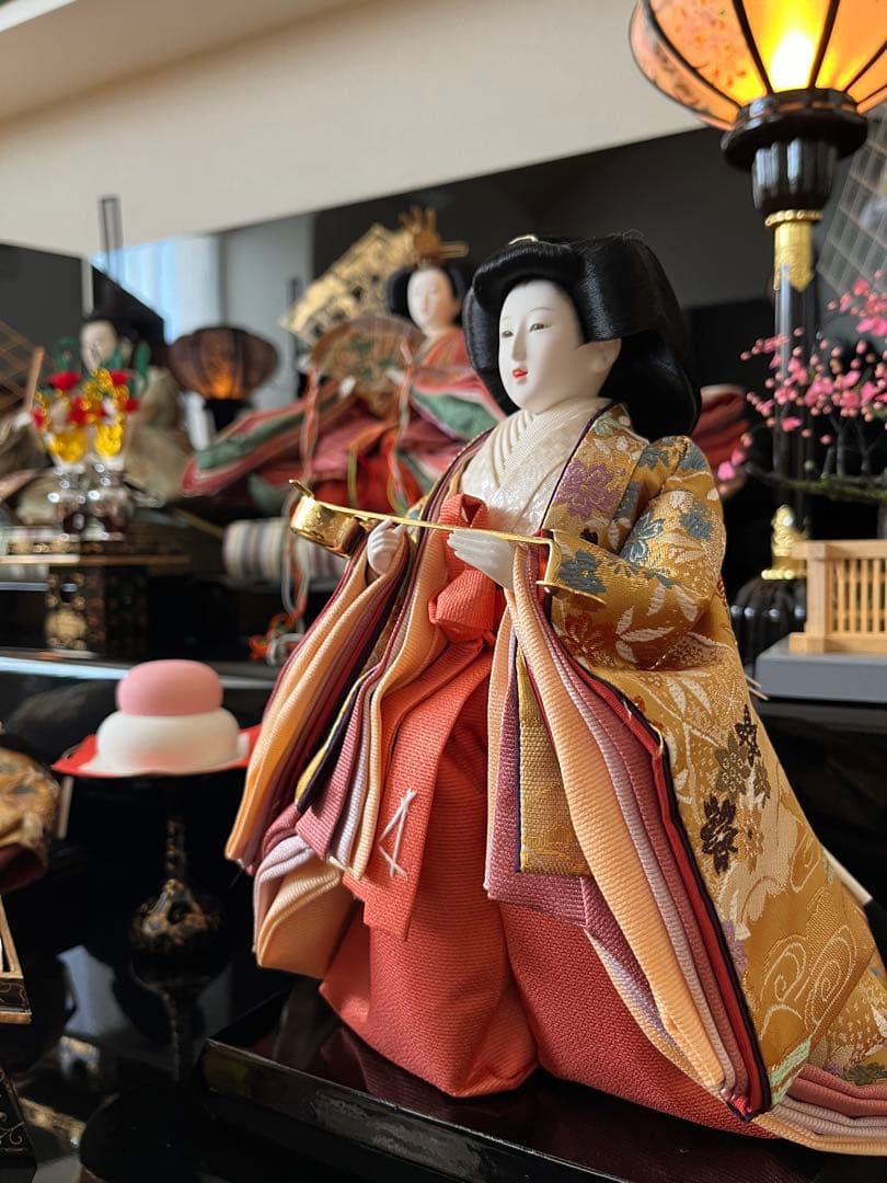 カネイ小川｜高級ひな人形２段フルセット