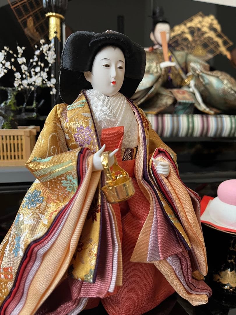 カネイ小川｜高級ひな人形２段フルセット