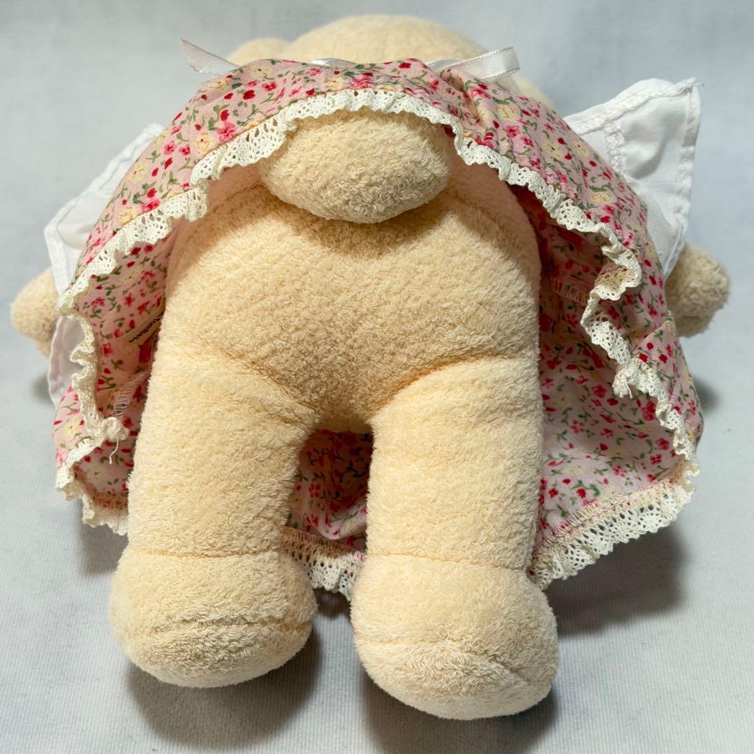 希少 美品★当時物 シルバニアファミリー みるくウサギ ぬいぐるみ Mサイズ