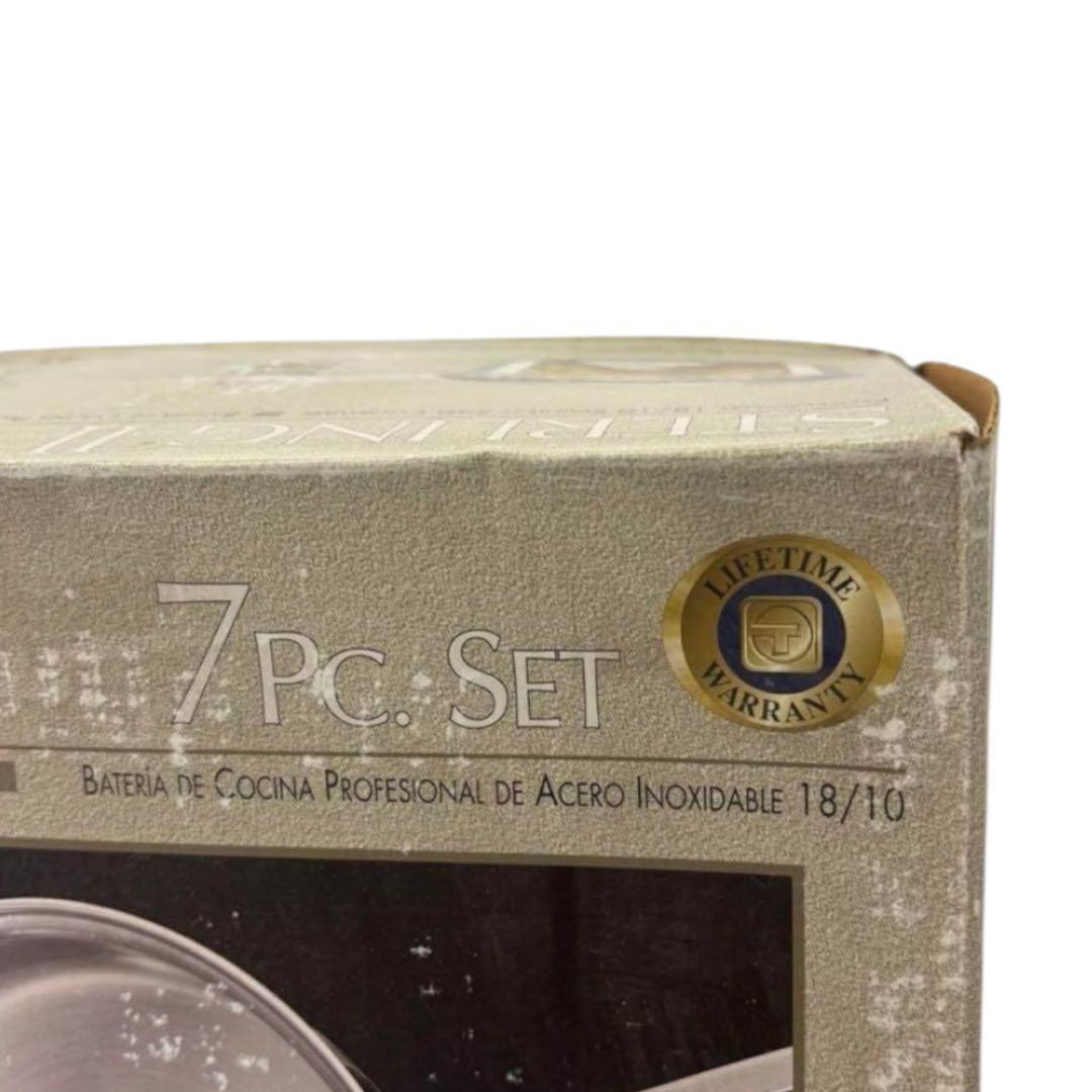 (未使用)Tramontina Sterling 片手鍋 4点セットステンレス