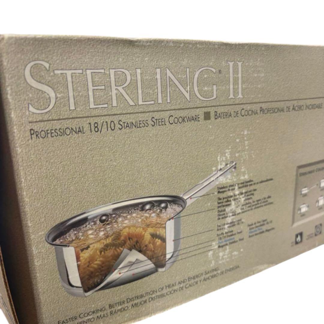 (未使用)Tramontina Sterling 片手鍋 4点セットステンレス