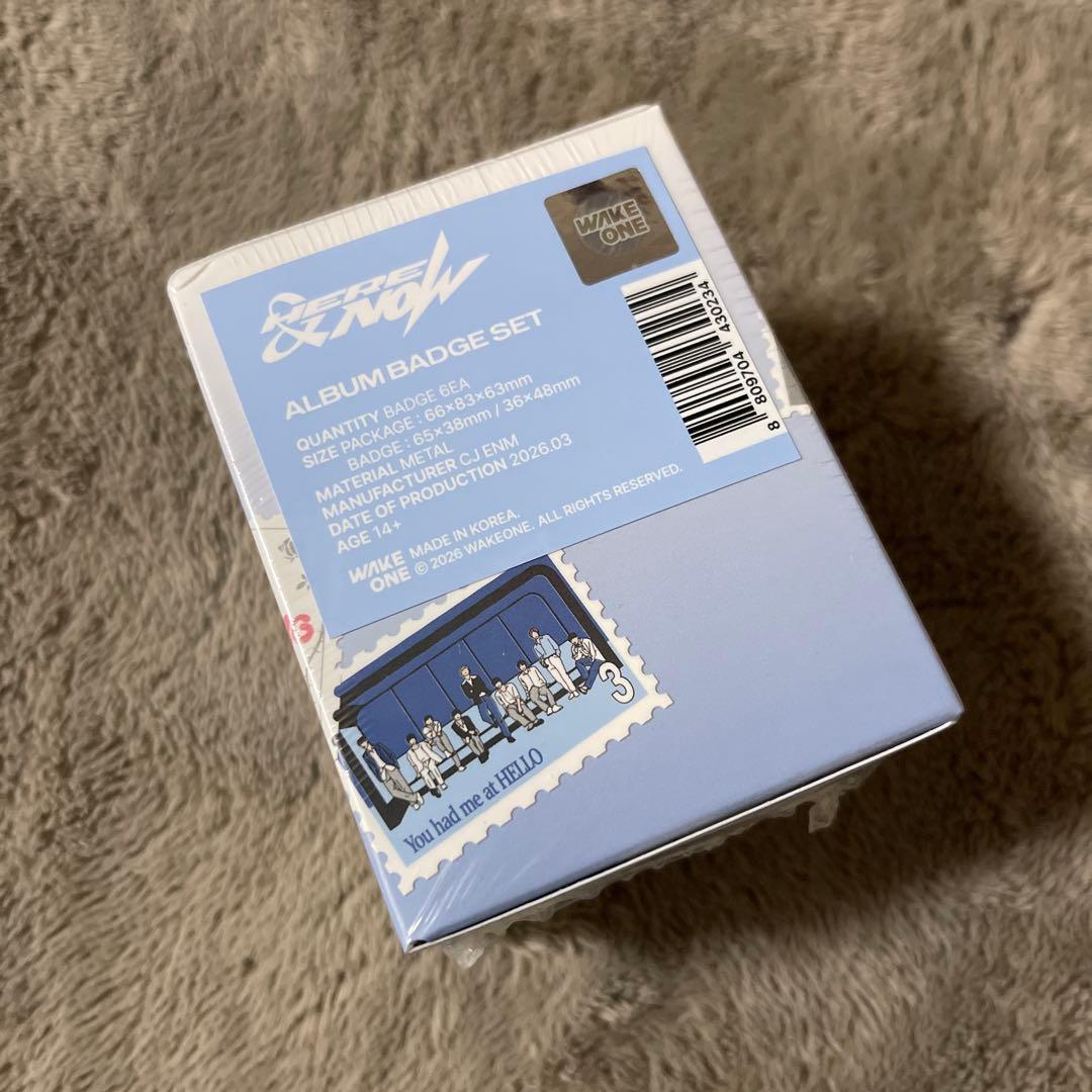 zb1 ゼベワン　MD ソウルコン　album badge set バッチ