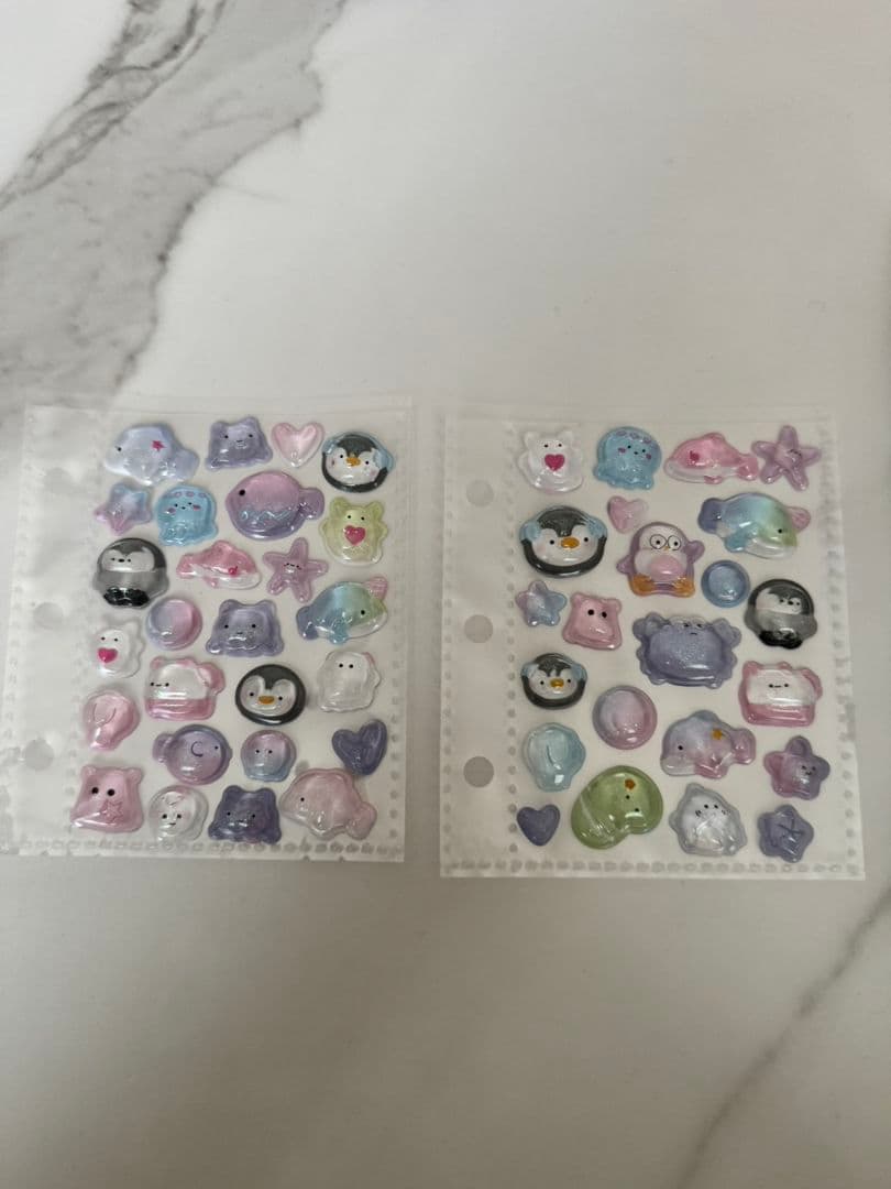 ぷくぷくシール まとめ売り 新品4枚＋完成シール帳