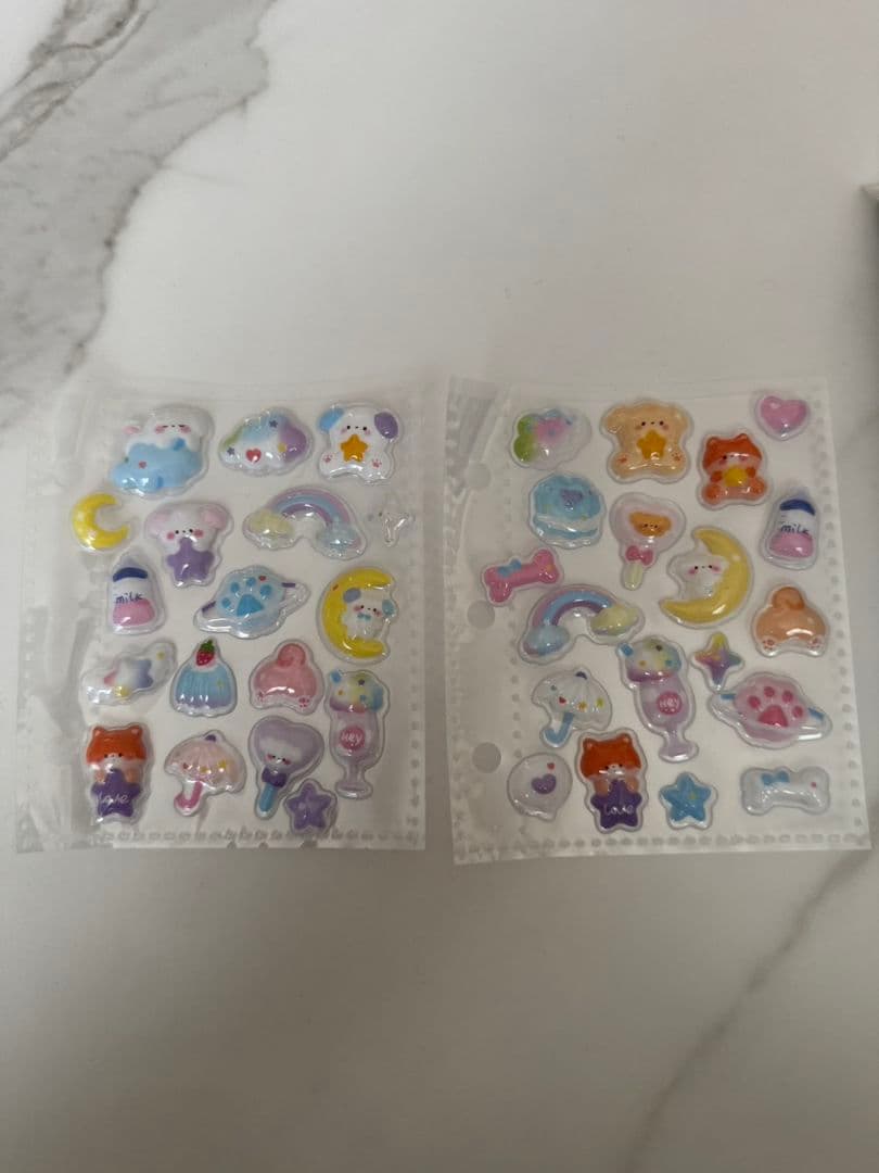 ぷくぷくシール まとめ売り 新品4枚＋完成シール帳