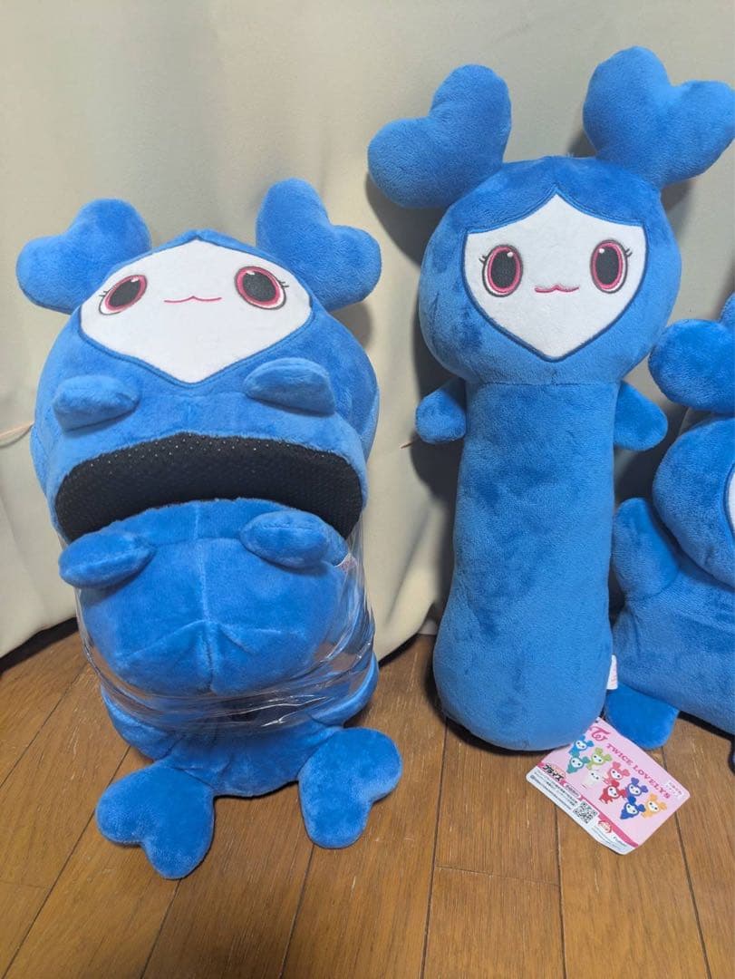 TWICE gigo限定　ツウィ　ぬいぐるみスリッパ　パペット　ボディバック