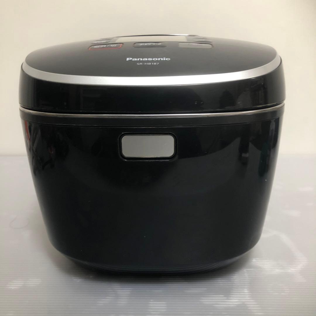 Panasonic SR-HB187-K 1升炊き　黒色　炊飯器　ジャー