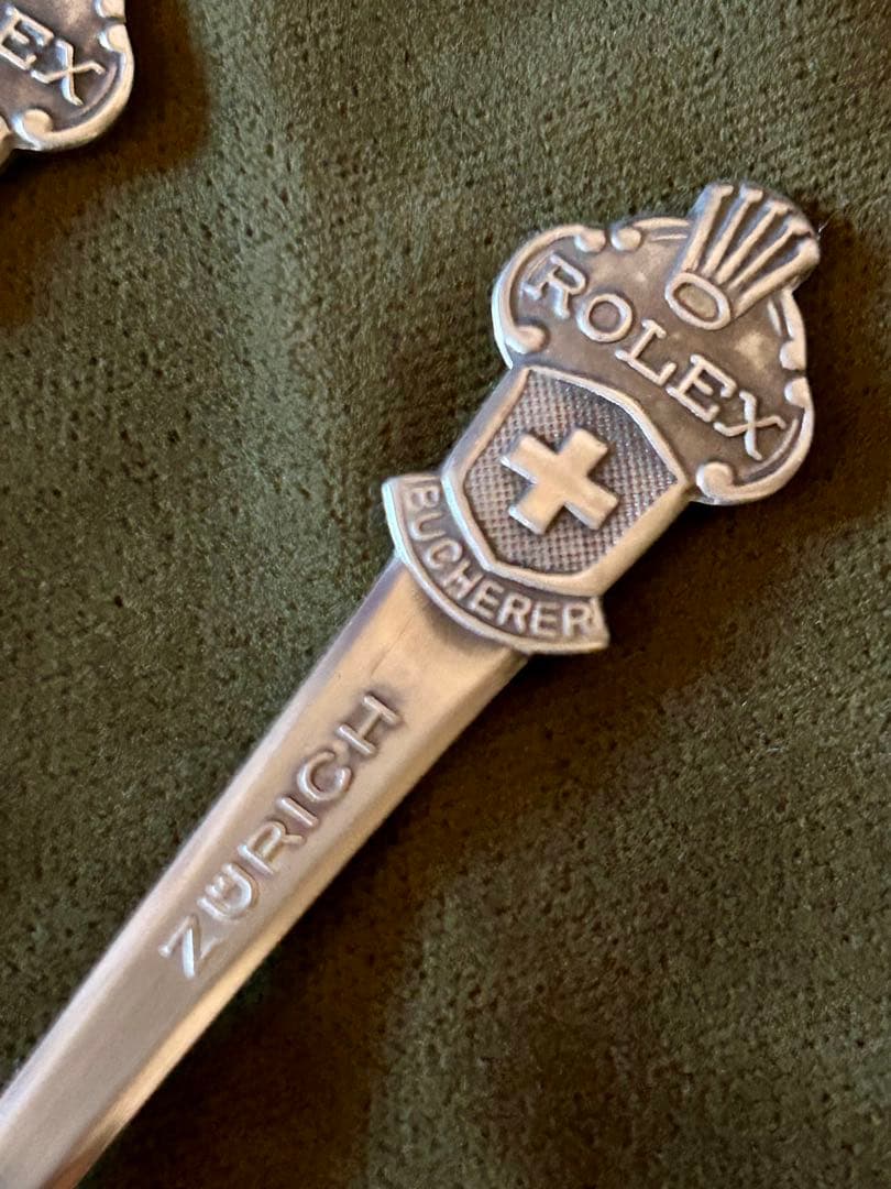 【新品　希少】ロレックス　ROLEX ヴィンテージ　スプーン2本セット