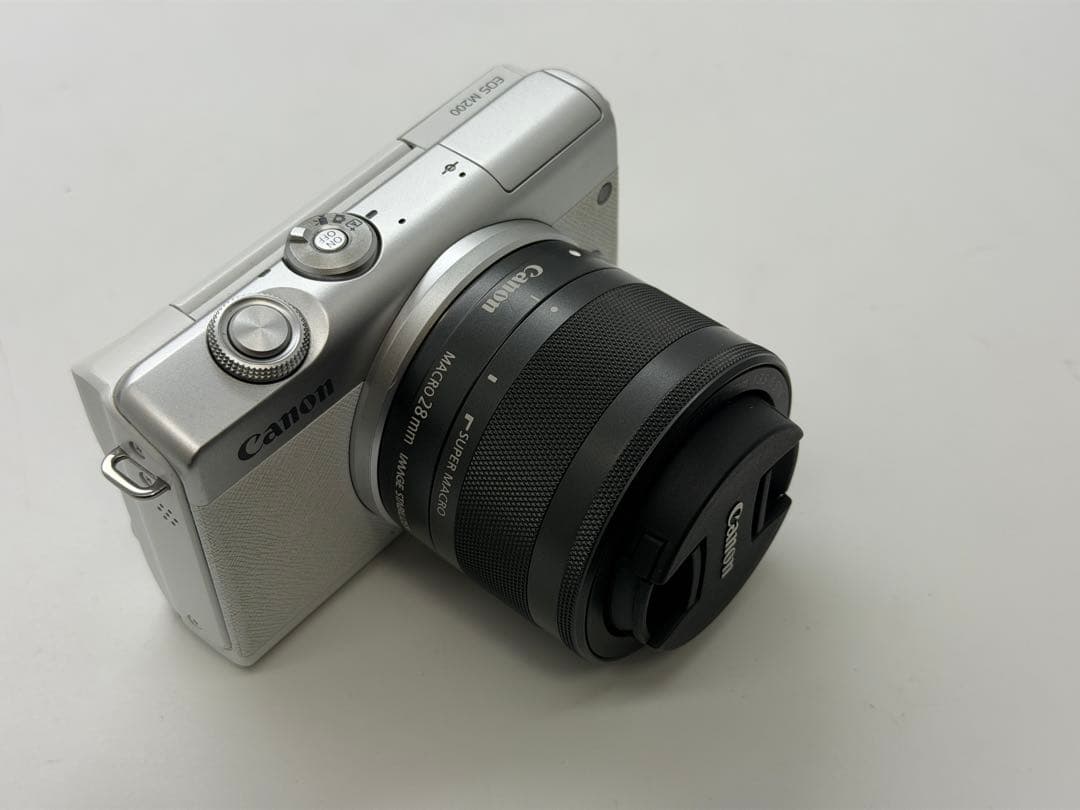 Canon EOS M200ミラーレスカメラEF-28M F3.5 マクロ