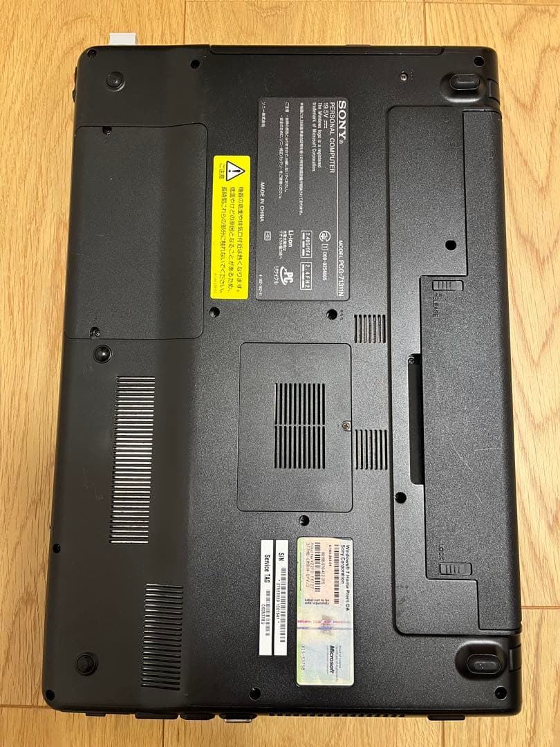 Windowsノート本体 SONY VAIO VPCEB28FJ