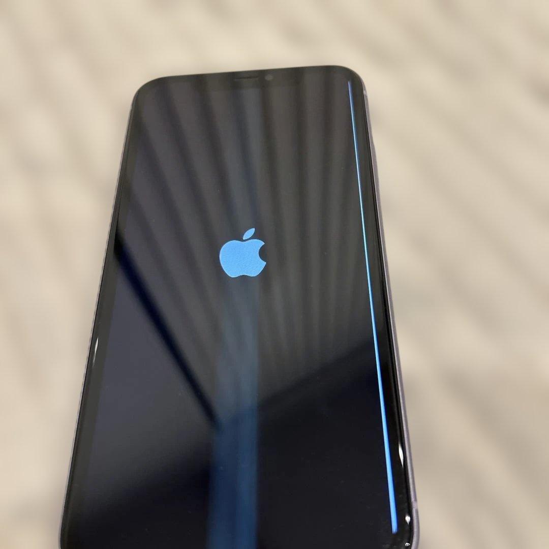 iPhone11 パープル 128GB SIMフリー 非正規修理あり