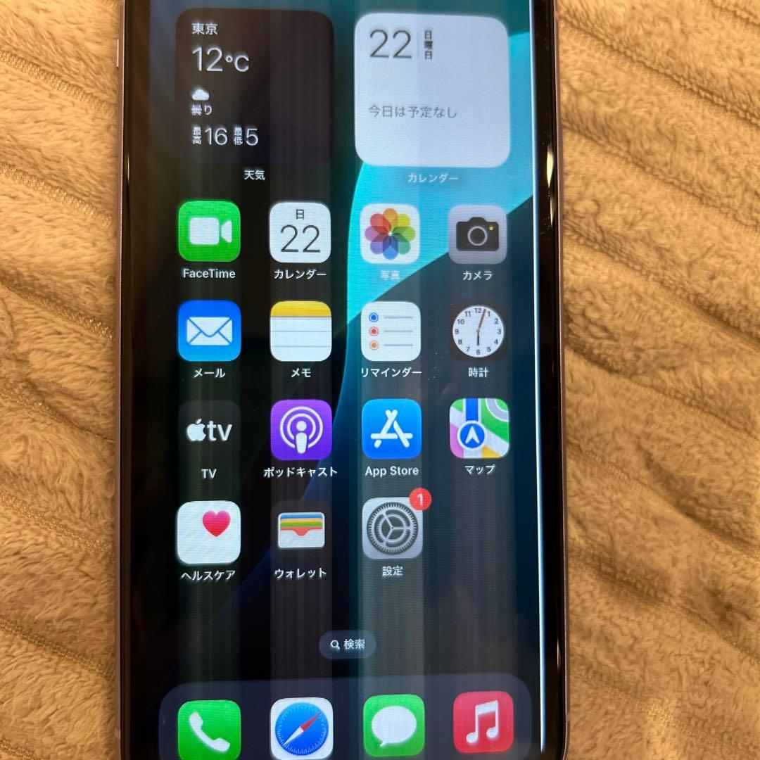 iPhone11 パープル 128GB SIMフリー 非正規修理あり