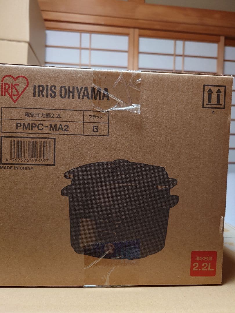 アイリスオーヤマ　電気圧力鍋 2.2L　PMPC-MA2 ブラック