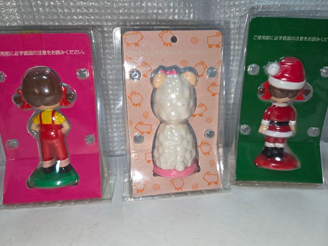 不二家　mini首振りペコちゃん&mini首振りポコちゃん