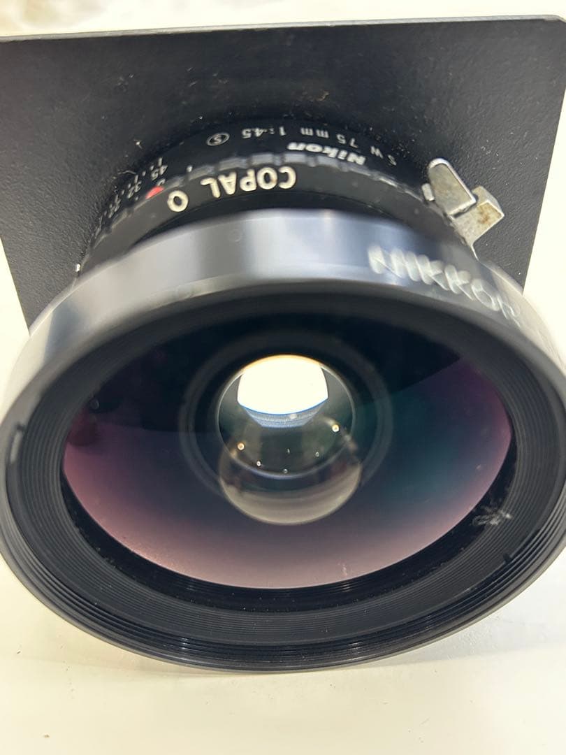 Nikon Nikkor SW 75mm 1:4.5 COPAL O レンズ