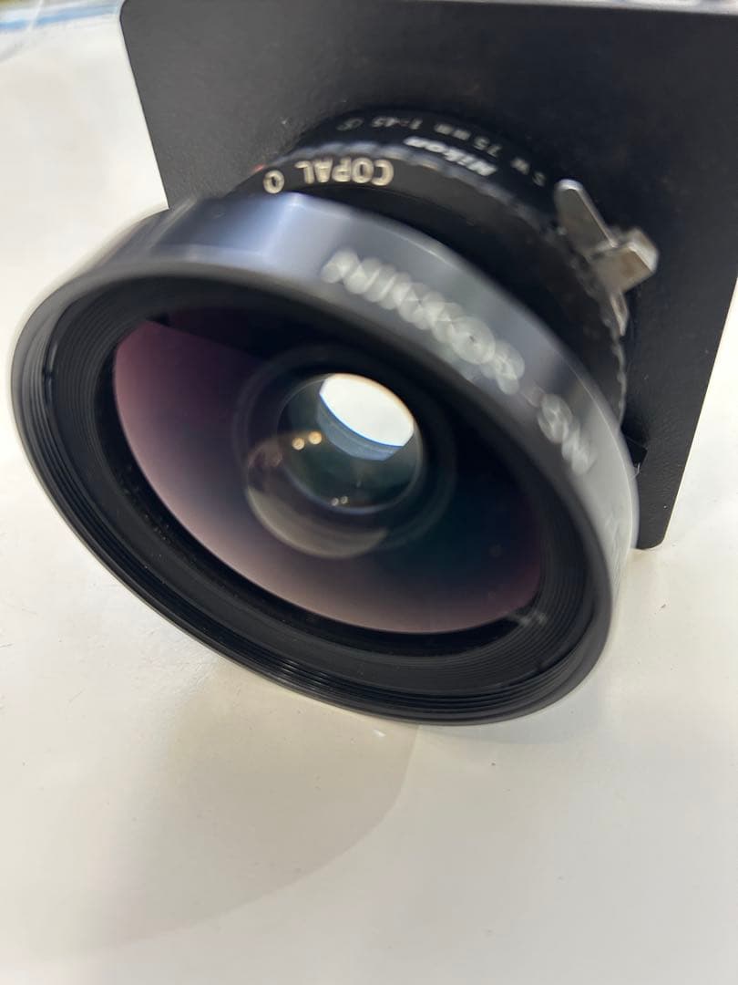 Nikon Nikkor SW 75mm 1:4.5 COPAL O レンズ