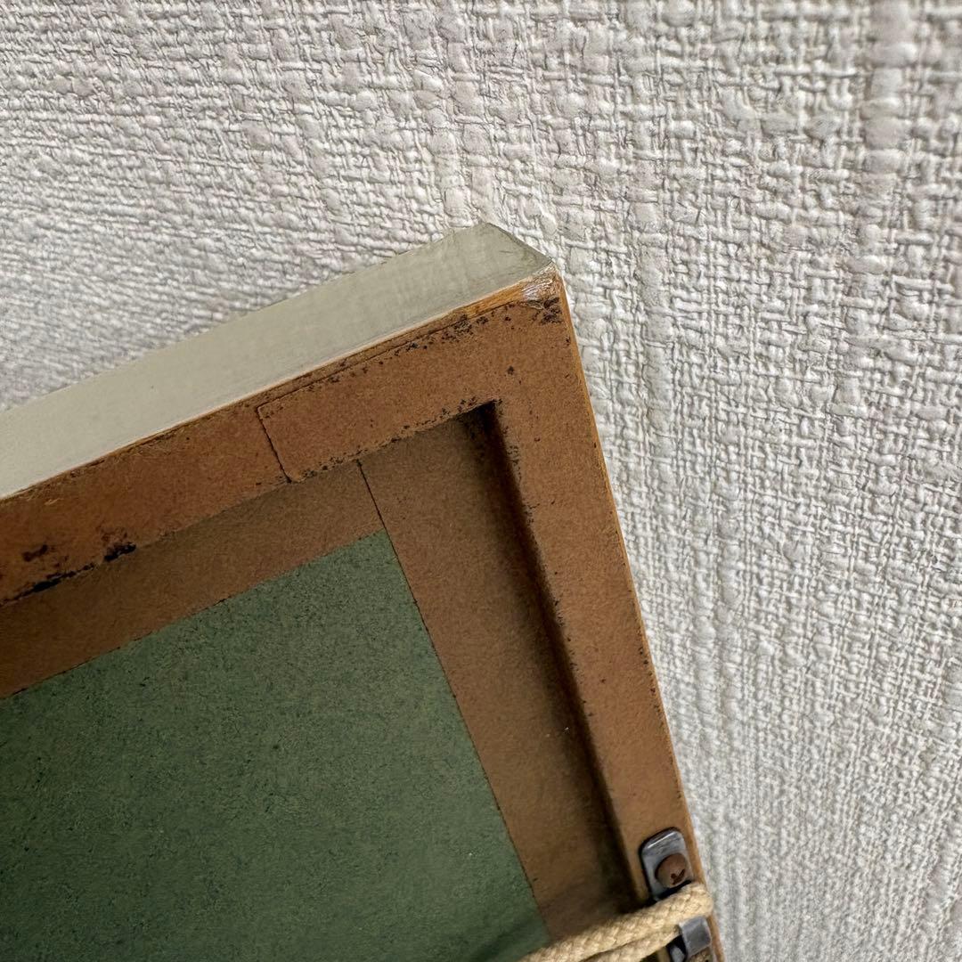 ㈱ぶらんしぇ　帆船　陶器 壁掛け　阿津陀船　長崎出世絵図　染付　　no.182