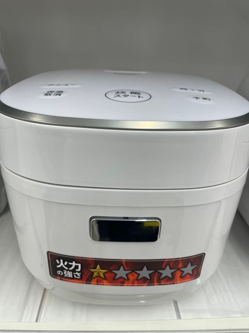 SHARP 炊飯器 KS-C5E4-W 3合炊き