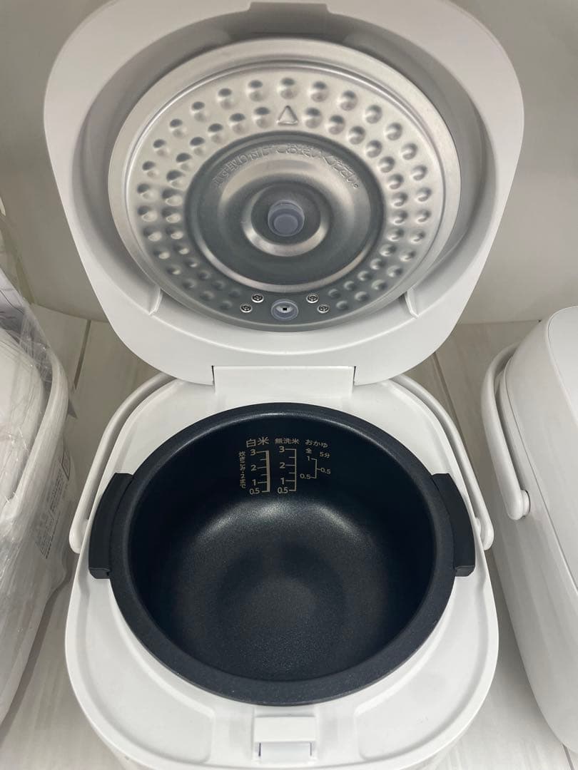 SHARP 炊飯器 KS-C5E4-W 3合炊き