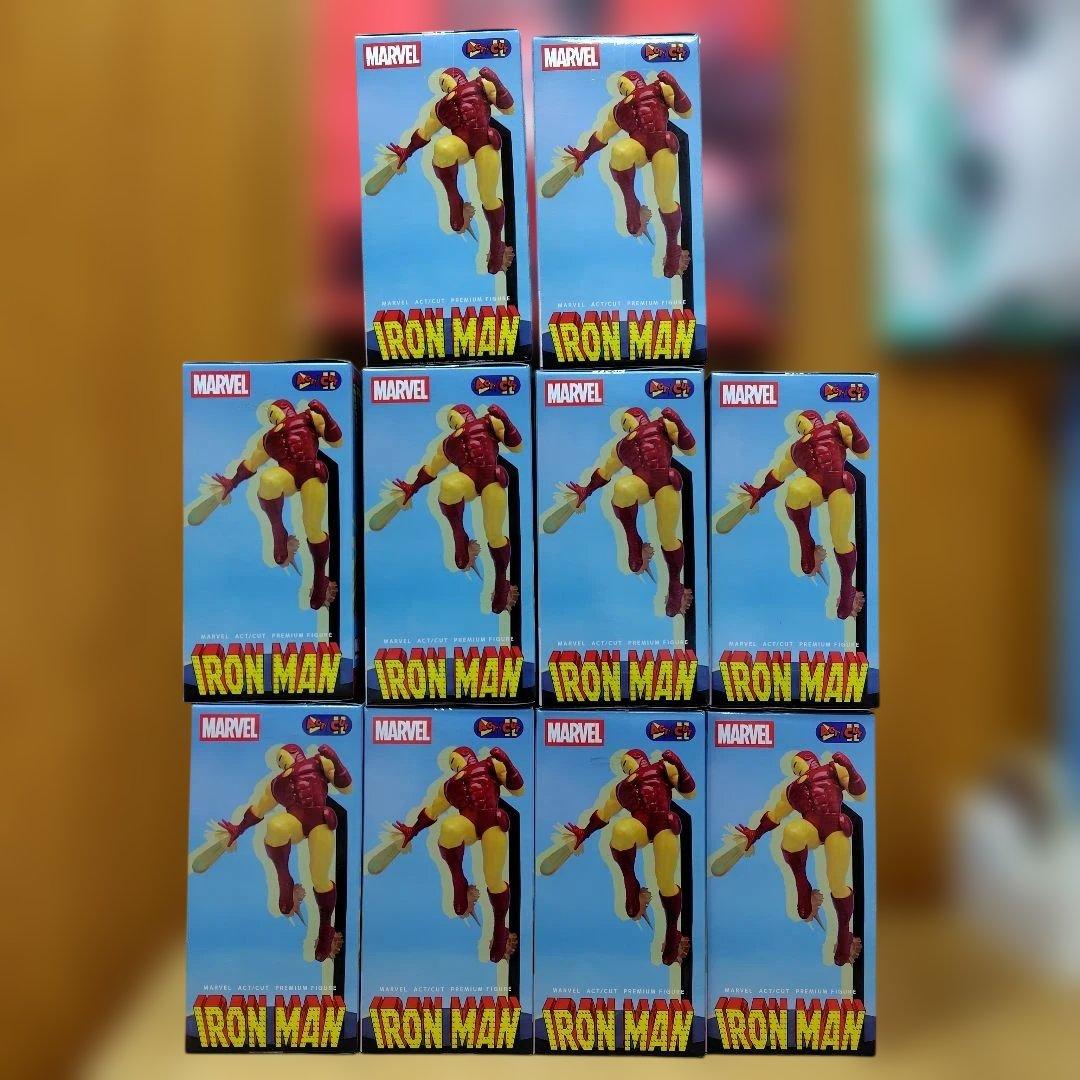 MARVEL ACT/CUT プレミアムフィギュア　アイアンマン　10個セット