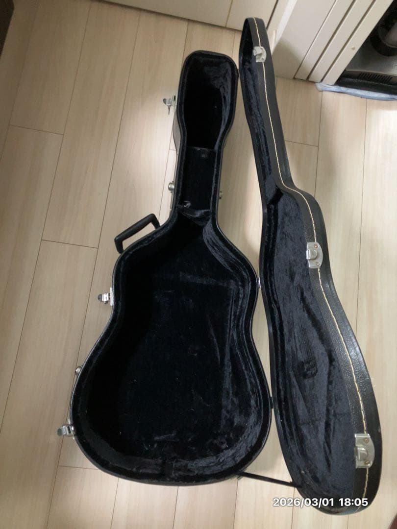中古美品　Morris MD-502 アコースティックギター　ハードケース付き