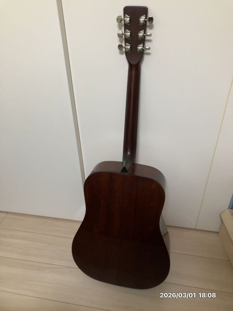 中古美品　Morris MD-502 アコースティックギター　ハードケース付き
