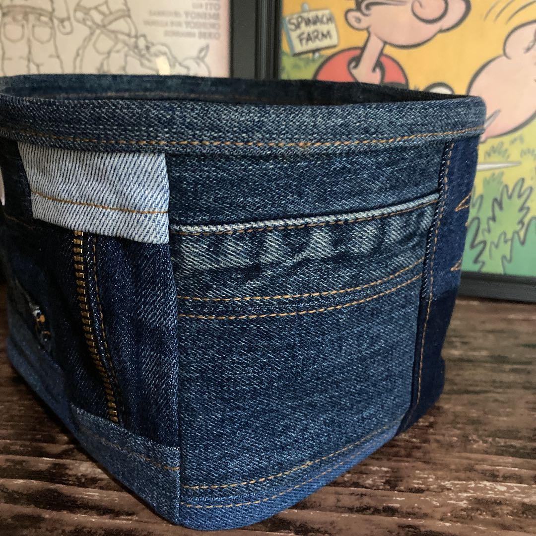 リメイク  デニム　バスケット　No.202