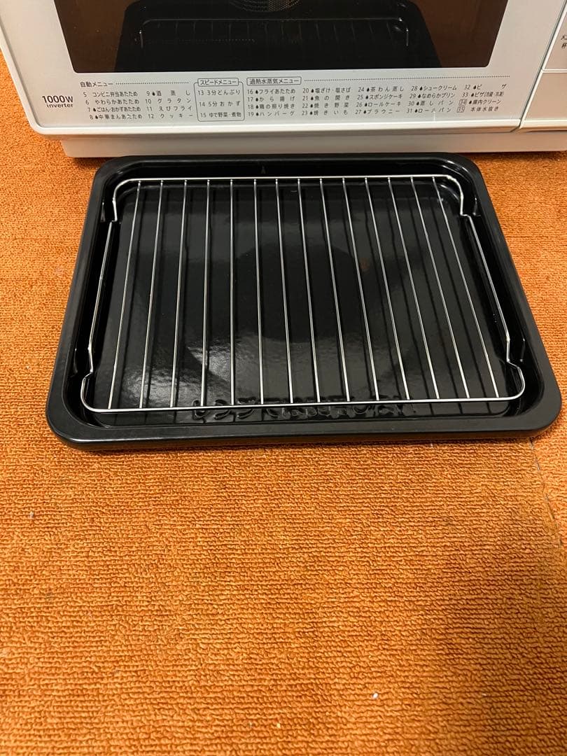 美品 SHARP オーブンレンジ 1000W出力 機能メニュー搭載 電子レンジ