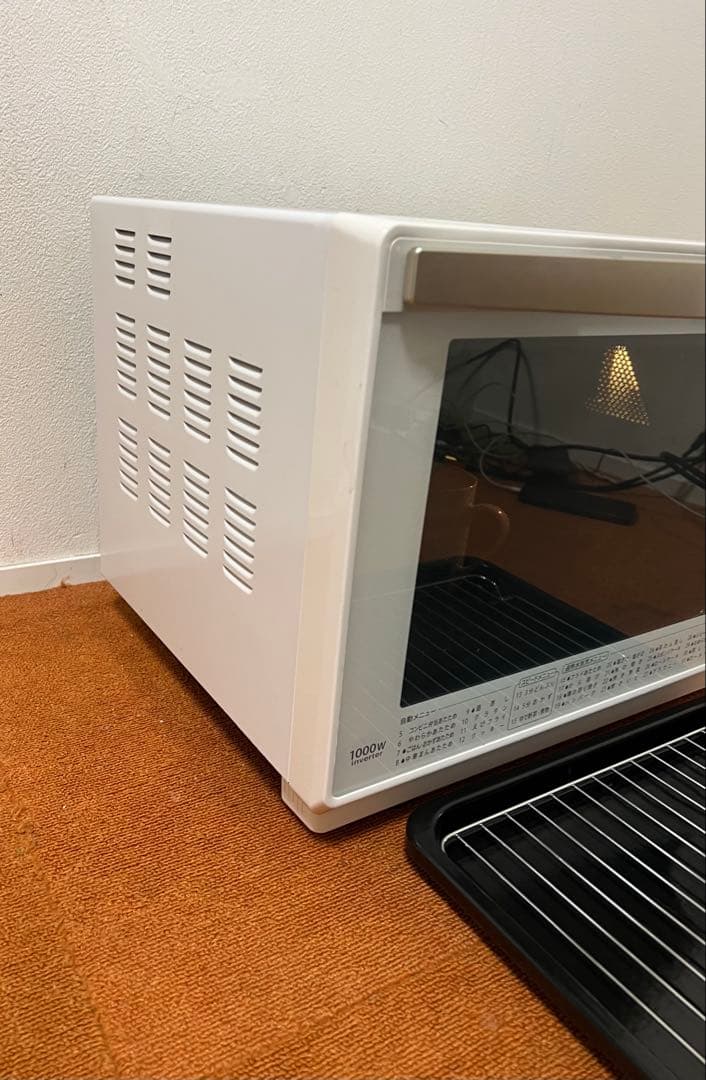 美品 SHARP オーブンレンジ 1000W出力 機能メニュー搭載 電子レンジ